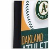 Mlb Oakland Athletics Baseball Tradition Wood Sign Panel : Target