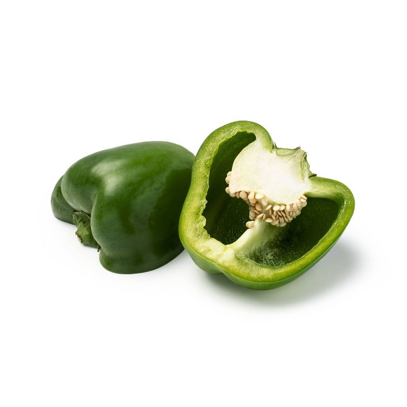Green Bell Peppers - 2ct - Good &#38; Gather&#8482;, 3 of 5