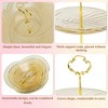 Unique Bargains 3 Tier Dessert Cupcake Stand Holder with Tiered Tray for Donut Fruits - 3 of 4
