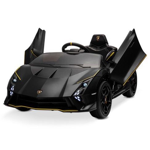 Kidzone 12v Licensed Lamborghini Autentica Kids Ride On Car Black Target