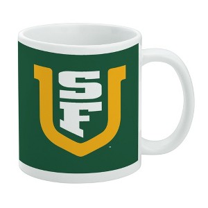 University of San Francisco Primary Logo Ceramic Coffee Mug Novelty Gift Mugs for Coffee Tea and Hot Drinks 11oz White - 1 of 4