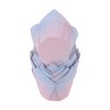 Unique Bargains Gradient Color Flame Shape Disposable Baking Cups Greaseproof Paper Blue 1.97"x3.15" 50 Pcs - 3 of 4