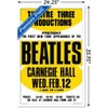Trends International The Beatles - Carnegie Hall Framed Wall Poster Prints White Framed Version 22.375" x 34" - 3 of 4