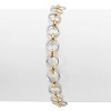 Ross-Simons 14kt 2-Tone Gold Circle Link Bracelet - 3 of 4