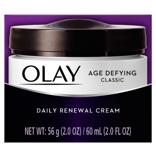 Olay Age Defying Classic Daily Renewal Cream Facial Moisturizer - 2 oz