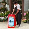 Jumbl 15.7” x 26” A-Frame Sign, Weatherproof Outdoor Sandwich Board for Sidewalk & Business Use - 3 of 4