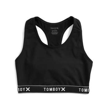 TomboyX Straight Up Soft Bra, Cotton Square-Neck Bralette for Women,  Wireless No-Padding Low Impact, (XS-6X), Black X= Rainbow, 3X-Large :  : Clothing, Shoes & Accessories