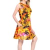 HAPPY BAY Women's Mini Beachwear Swim suit Holiday Beach Dress Summer Loose Casual Bathing Suit Cover Ups - 2 of 4