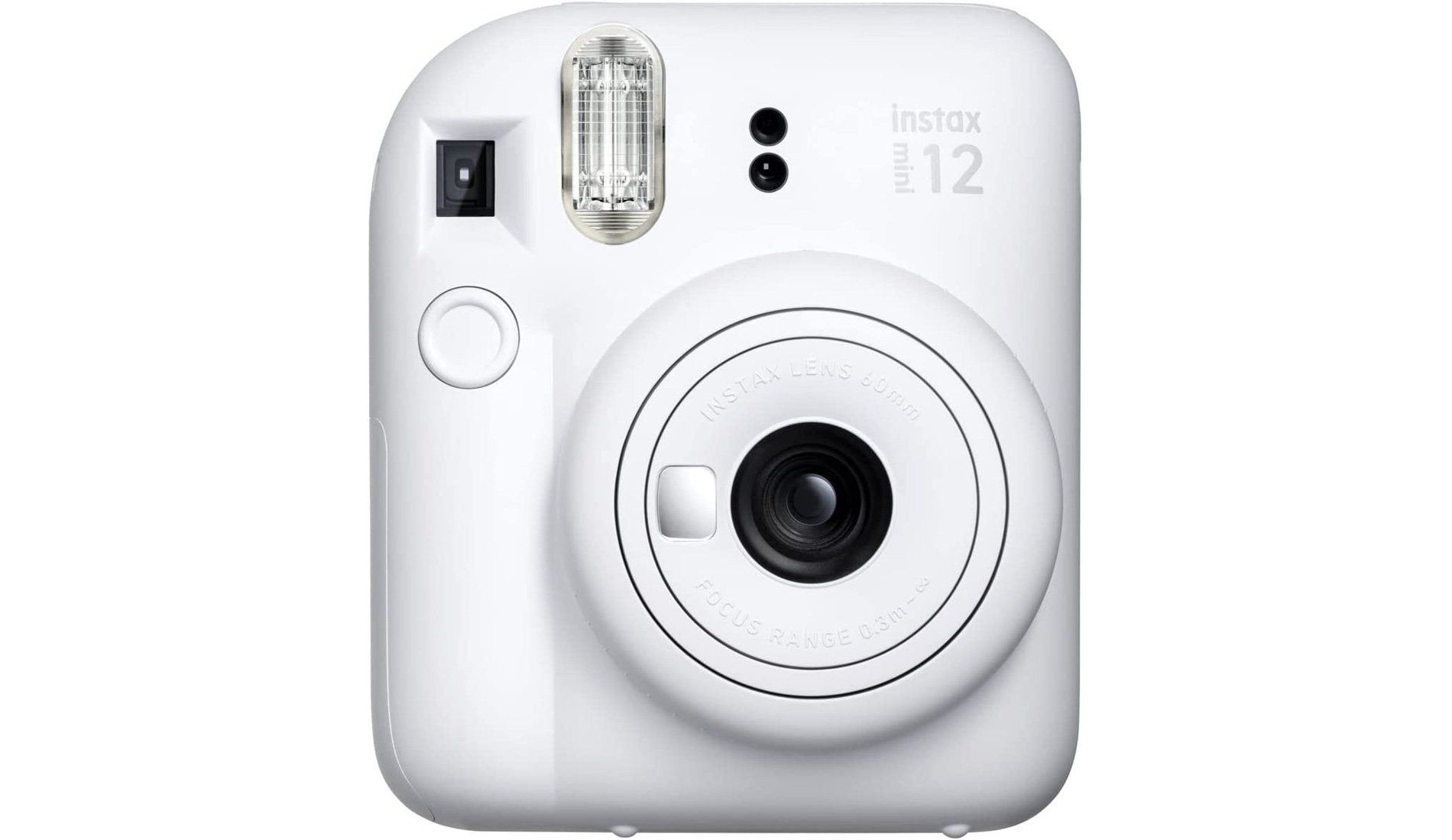 Fujifilm Instax Mini 12 Instant Camera, Clay White (16806274)
