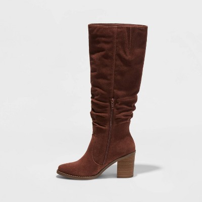 Buy Women's Harlan Tall Boots Universal Thread™ Brown 7 Online at