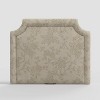 Twin Charlie Notched Border Stick-on-the-Wall Dorm Headboard - Threshold™ - 2 of 4