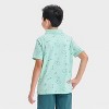 Boys' Short Sleeve Printed Polo Shirt - Cat & Jack™ - 2 of 3