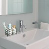 Unique Bargains 4 Slots 304 Stainless Steel Electric Toothbrush Toothpaste Holder 1 Pc - 2 of 4