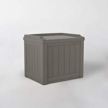 22gal Storage Seat Resin Deck Box - Suncast