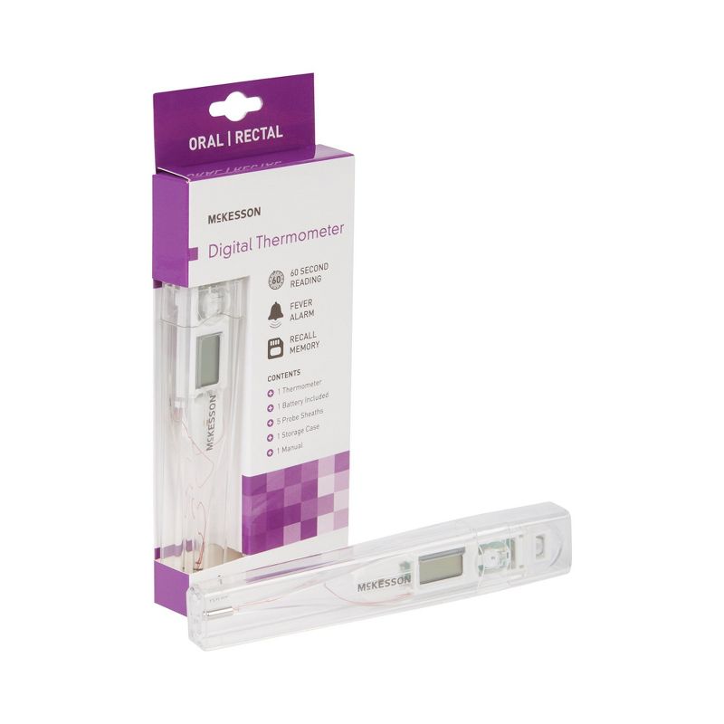 McKesson Digital Thermometer, Oral or Rectal, 2 of 5