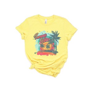 Simply Sage Market Women's Summer Vibes Vintage Short Sleeve Graphic Tee - 1 of 3
