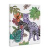 Stupell Industries Abstract Purple Leopard Jungle Tree Canvas Art - 2 of 4