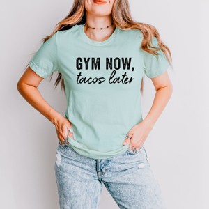 Simply Sage Market Gym Now Tacos Later Short Sleeve Tee - 1 of 4