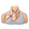 Unique Bargains Women's Seafood Long Ribbon Headband Red Beige 1 Pc - 3 of 4