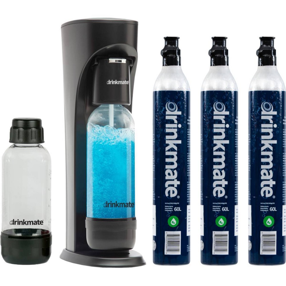 Photos - Saturator Drinkmate Ultimate Bundle OmniFizz Soda Maker Black