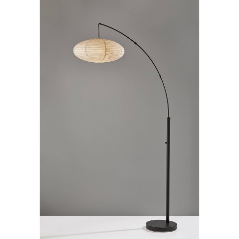 Corinne Arc Lamp Black - Adesso