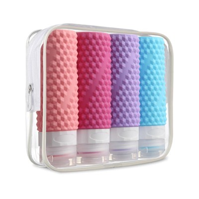 Trollerlink 3Oz Refillable Travel Sized Bottles