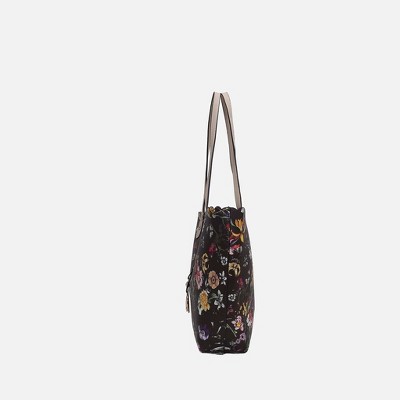 MKF Collection Floral Tote Reversible Bag with Crossbody Pouch, Danielle 2-Piece Set – MKF Collection K – Coffee Beige — фото 6