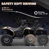 Kids ATV 4 Wheeler, 12V Ride on Toy Car,Quad Electric Vehicles with Remote Control, LED Lights, Spring Suspension,Music - 4 of 4
