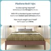 Now Furniture Queen Bed Frame, Wooden Platform Bed - 4 of 4