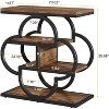 Tribesigns 4-Tier Narrow Side Table - 3 of 4