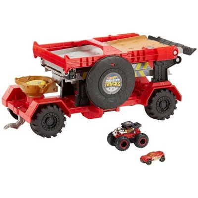 monster truck race track toy