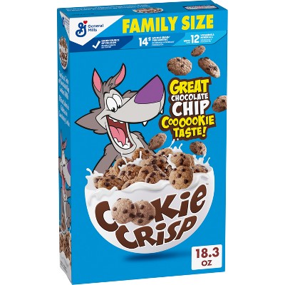 Cookie Crisp Cereal Family Size - 18.3oz - General Mills : Target