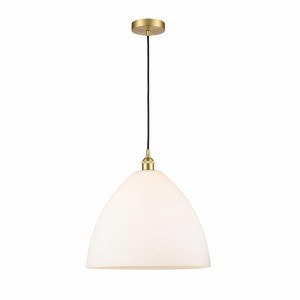 Edison Dome - 1 Light Cord Hung Pendant In Industrial Style-17.75 Inches Tall and 16 Inches Wide - 1 of 1