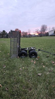 Gorilla Carts Steel Dump Cart Garden Beach Wagon, 1,200 Pound Capacity,  Gray, 1 Piece - Ralphs