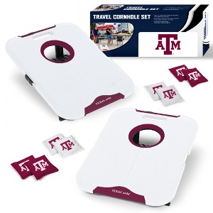 NCAA Texas A&M Aggies All-Weather Travel Cornhole Set - 1 of 4