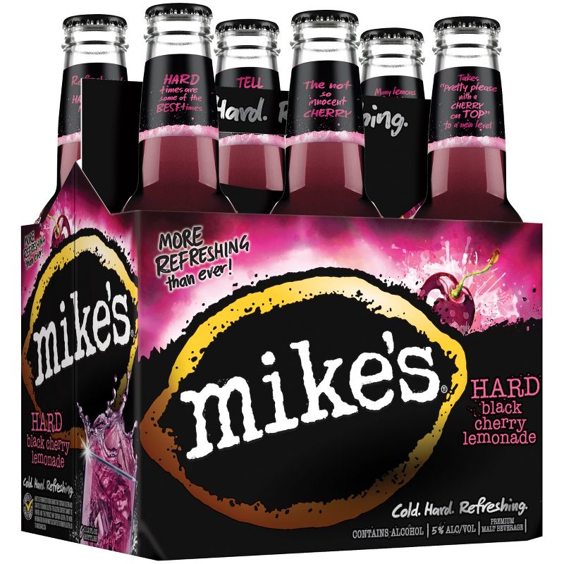 Mike&#39;s Hard Black Cherry Lemonade - 6pk/11.2 fl oz Bottles, 3 of 7