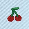 Dalix Lil Cherry Embroidered Cotton Bucket Hat Outdoor Bucket Fruit Cap Womens - 2 of 4