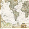 National Geographic World Executive Map, Enlarged and Laminated, 73" x 48" - 2 of 3