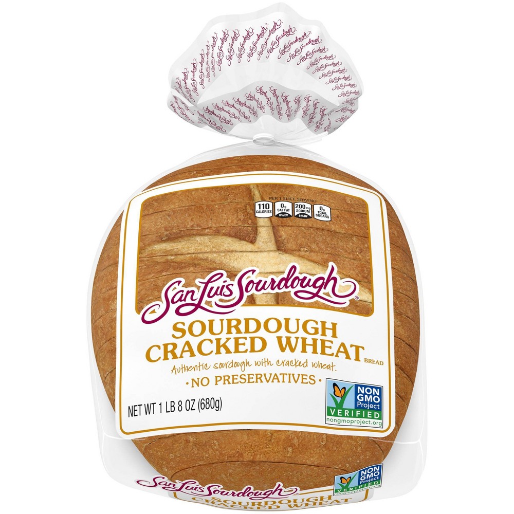 SOURDOUGH CRACKED WHEAT BREAD