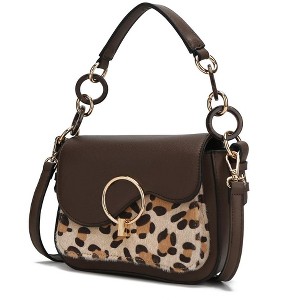 MKF Collection Serena Trendy Women's Shoulder Crossbody Bag by Mia K - 1 of 4
