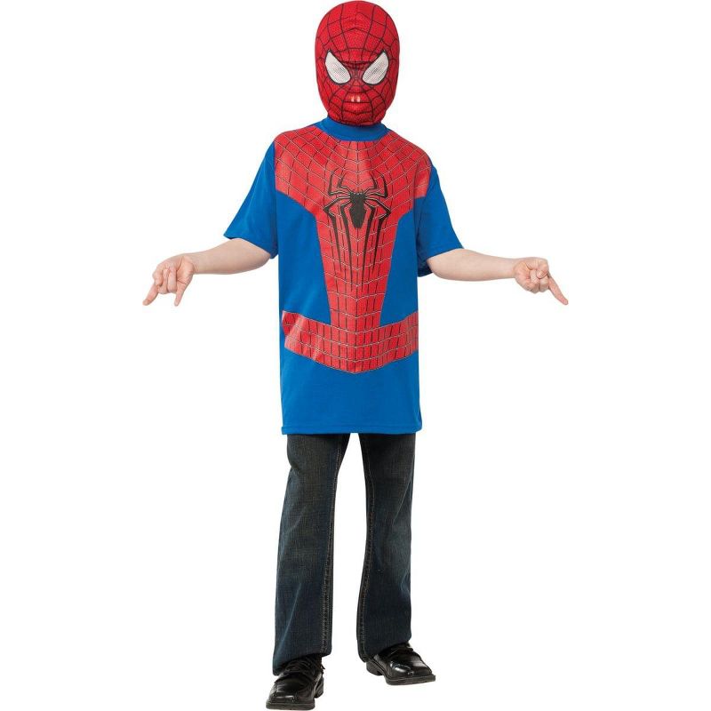 Amazing Spider-Man 2 Spider-Man T-Shirt Child Costume, 1 of 2