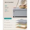 SONGMICS Storage Ottoman Bench End of Bed Bench Storage Chest Load up to 660 lb for Living Room Bedroom - 4 of 4