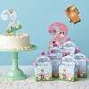 Big Dot of Happiness 2nd Birthday Girl Farm Animals - Pink Barnyard Second Birthday Party Centerpiece Sticks - Table Toppers - Set of 15 - 2 of 4