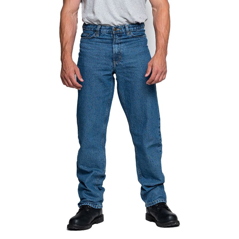 Full Blue Men's 5-Pocket Relaxed Fit Jean, 1 of 4