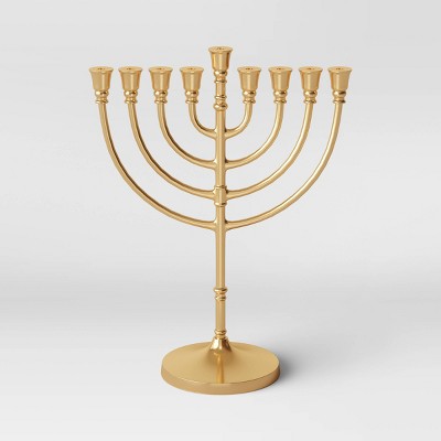 Classic Menorah Brass - Threshold™