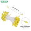 Unique Bargains Artificial Craft DIY Wedding Floral Arrangements Flower Stamen Kit 150 Pcs - 3 of 4