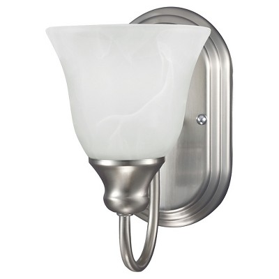 5.5" Windgate One Light Wall / Bath Sconce Brushed Nickel - Sea Gull Lighting