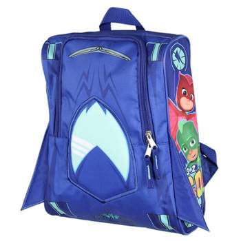 PJ Masks Backpack Gekko Owlette Catboy Racing Car Travel Backpack Bag For Toys Blue