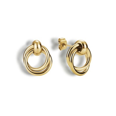 EVRY JEWELS WATERPROOF Gold or Silver Plated San Francisco Earrings