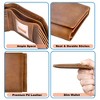 Generic Trifold Wallet for Men, Leather Wallets with 8 Card Slot and 2 Money Pocket - 3 of 4